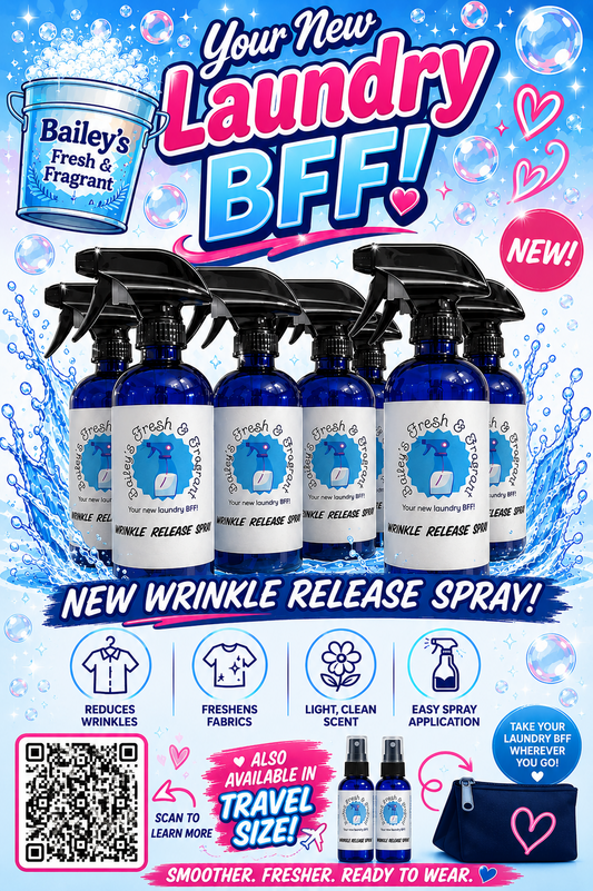 NEW! Wrinkle Release Spray (16oz)